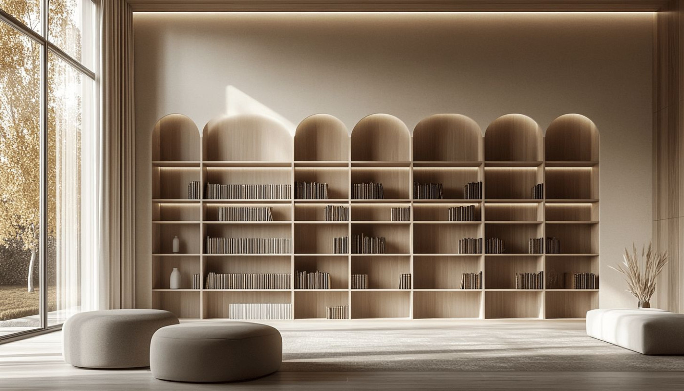 Comment intégrer une bibliothèque sur mesure dans différents styles d'intérieur